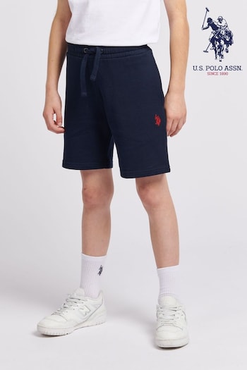 U.S. Polo Assn. Boys Double Horsemen Sweat Shorts (B16345) | £30 - £36