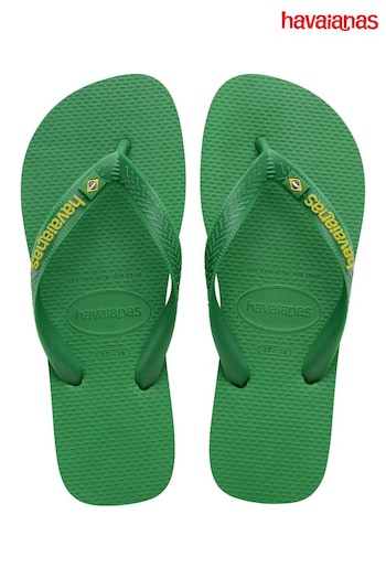 Havaianas Brasil Logo Neon Sandals (B16514) | £30