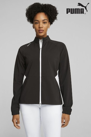 Puma Black Monterey Womens Golf Windbreaker Jacket (B16598) | £70