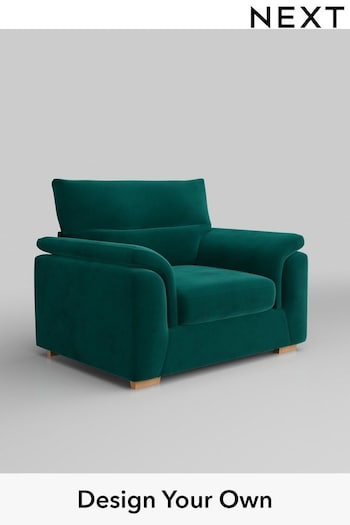 Plush Velvet Easy Clean/Juniper Hayden Highback (B16946) | £499 - £1,325