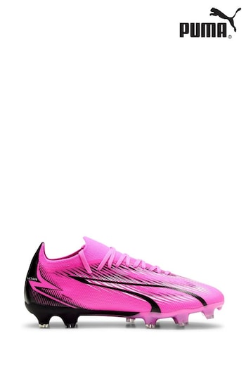 Puma Pink quarters Ultra Match Fg/Ag Football Boots (B17012) | £75