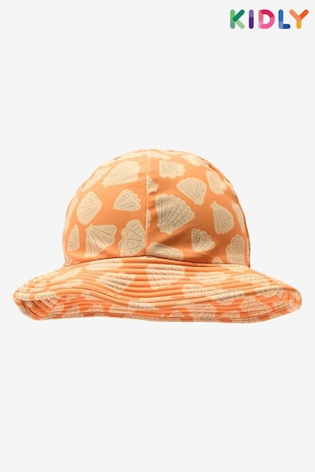 KIDLY Orange Floppy Swim Hat (B17036) | £16