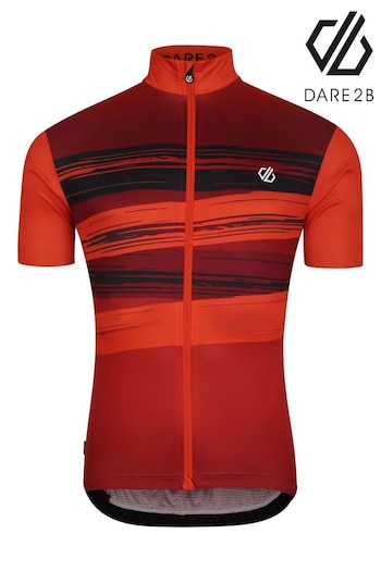 Dare 2b Orange AEP Pedal Short Sleeve Cycling Jersey (B17259) | £70