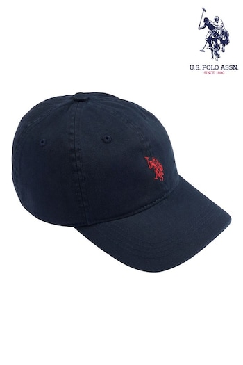 U.S. Polo marron Assn. Mens Washed Casual Cap (B17279) | £20