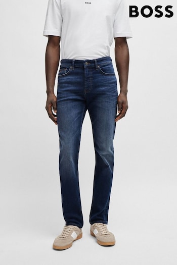 BOSS Blue Slim-Fit Jeans In Super Stretch Denim (B17425) | £129