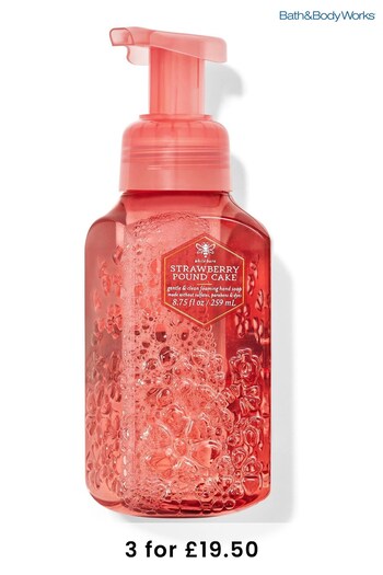 GIFTS & FLOWERS Strawberry Pound Cake Gentle & Clean Foaming Hand Soap 8.75 fl oz / 259 mL (B20080) | £10