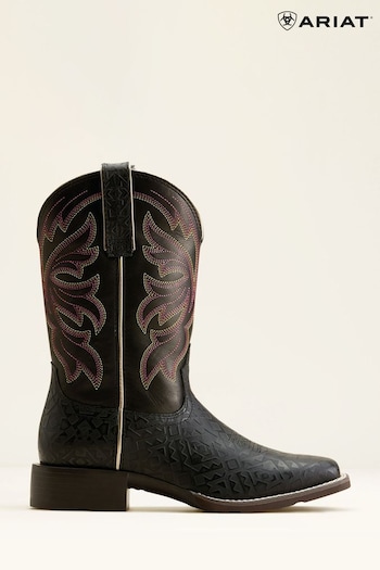 Ariat Buckley Western Black Boots (B20124) | £140
