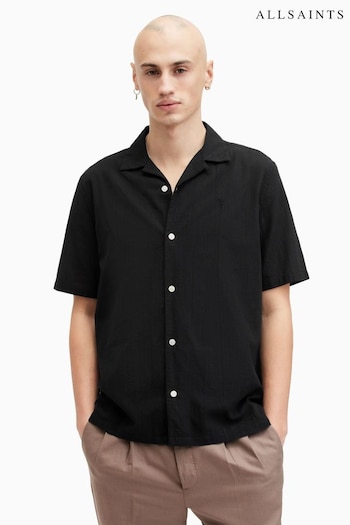 AllSaints Black Valley Shirt (B20308) | £99