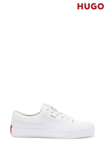 HUGO Low-Top White Trainers With Branded Laces (B20311) | £139