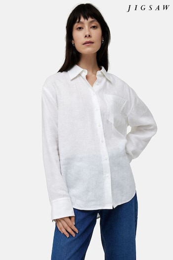 Jigsaw Linen Relaxed Shirt (B20400) | £99