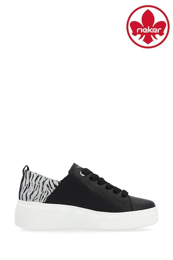 Rieker Womens Evolution Lace-Up White Shoes (B20881) | £77