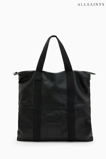AllSaints Black Afan Jeans Tote Bag (B20961) | £199