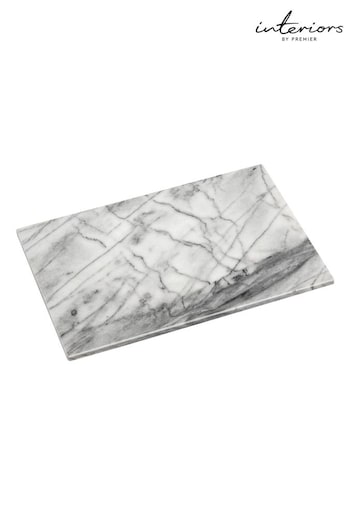 Interiors by Premier Grey Marble Chopping Board 41cm (B21072) | £34