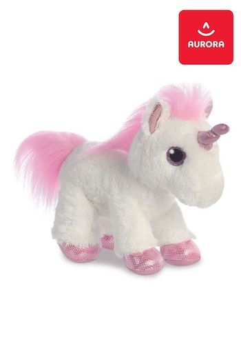 Aurora World Sparkle Tales Princess Unicorn White Plush Toy (B21357) | £20