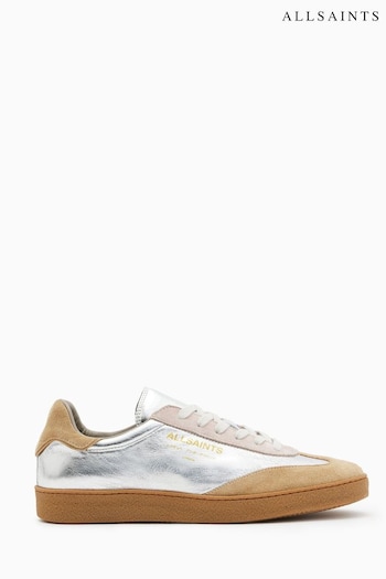 AllSaints Silver Thelma Sneakers (B22048) | £149
