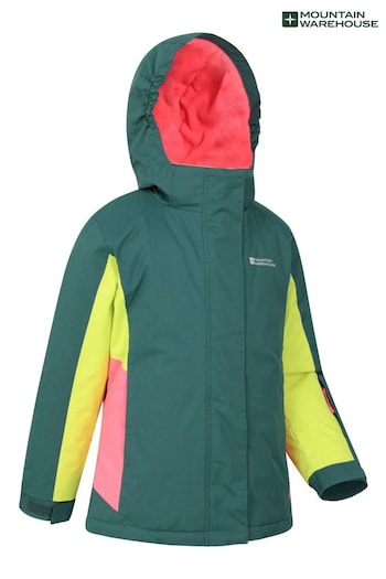 Mountain Warehouse Green Honey Ski Jacket - Kids (B22135) | £48