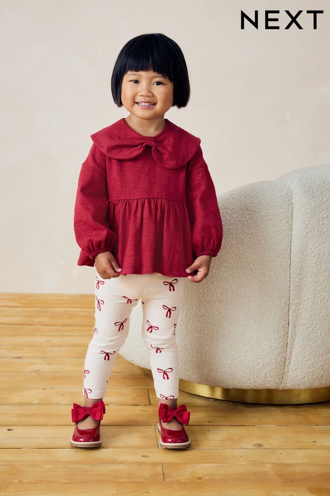 Buy Girls Top Legging Set Red Tops Online Next UK