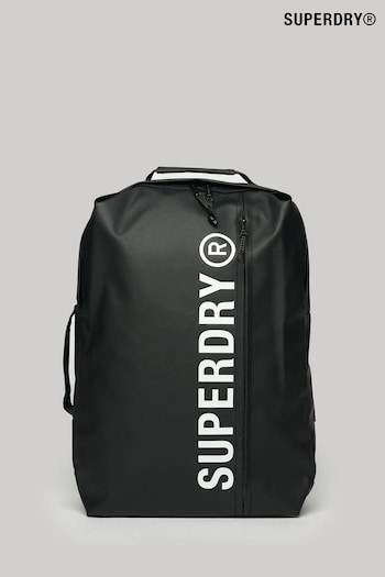 Superdry Black Tarp Backpack 25 Litre (B22207) | £55