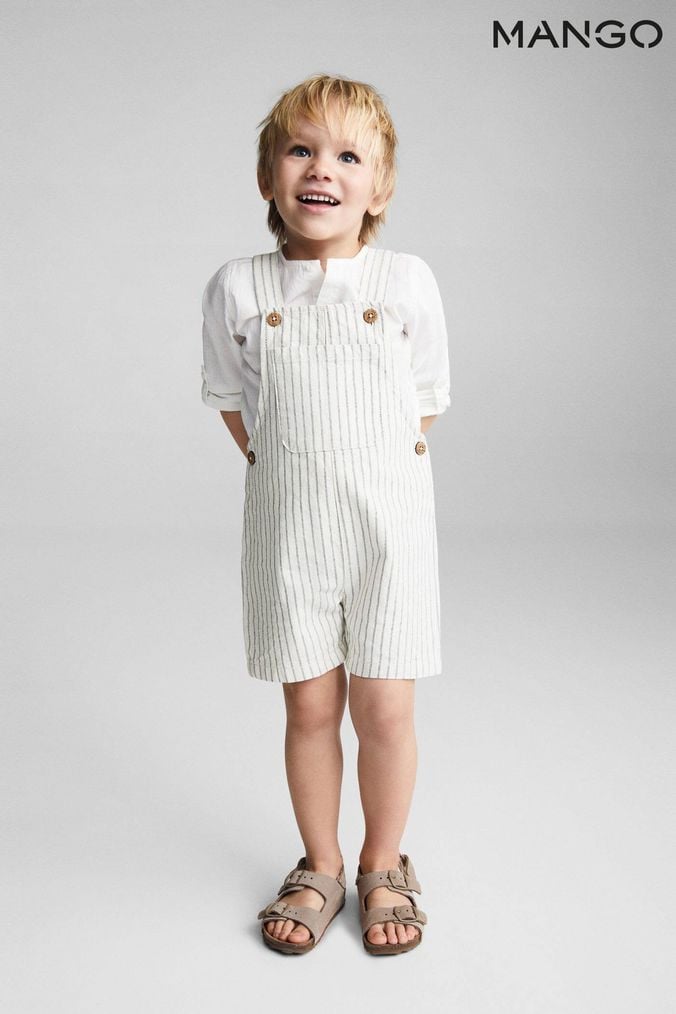 Buy Newborn Girls Newborn Unisex Older Boys Older Girls Women s Younger Boys Younger Girls Mango Dungarees Online ParallaxShops