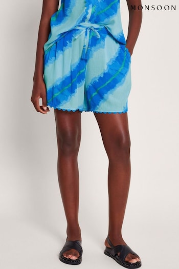 Monsoon Blue Zifia Stripe Shorts paisley-print (B22672) | £45