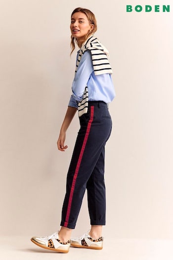 Boden Blue Petite Barnsbury Chinos Trousers (B23083) | £75