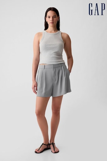 Gap Grey 365 High Waisted Shorts (B23116) | £35
