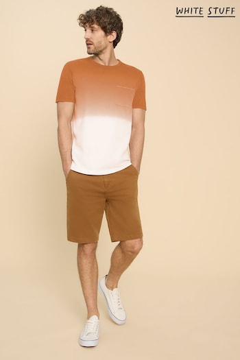 White Stuff Orange Abersoch Dip Dye T-Shirt (B23141) | £28