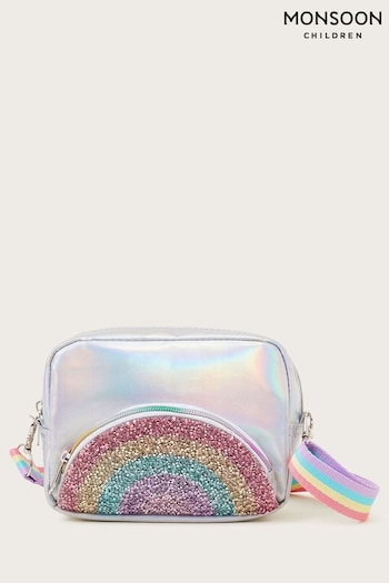 Monsoon Silver Rainbow Embellished Bag (B23427) | £16