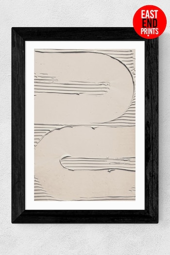 East End Prints Black Abstract Framed Art Print (B23512) | £45 - £120