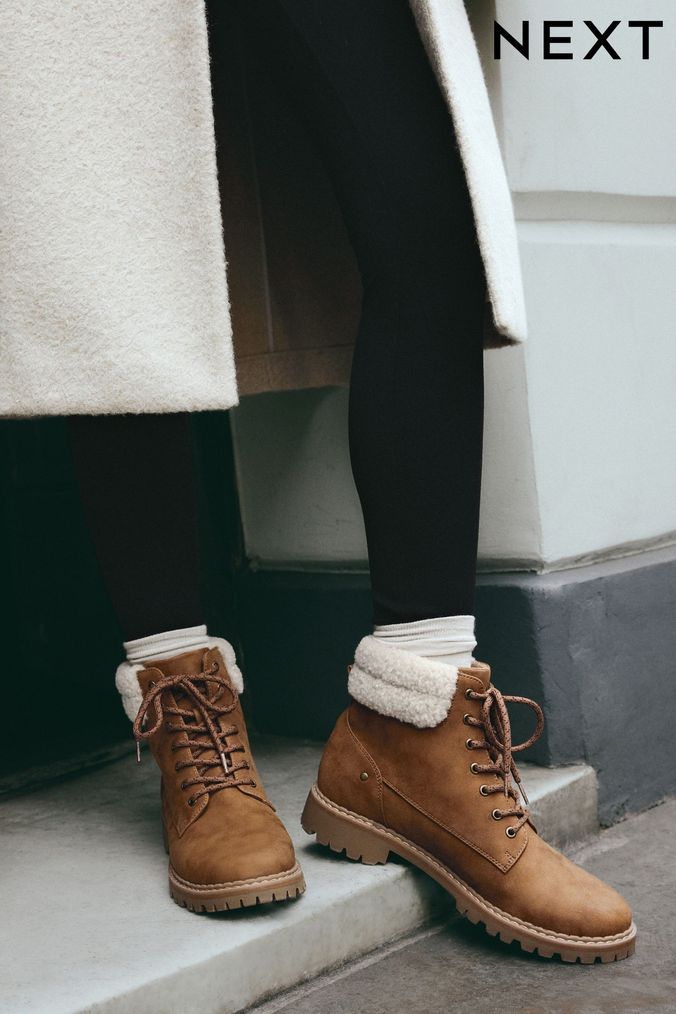 Buy Women s Boots Brown X Wide Footwear Online Next UK
