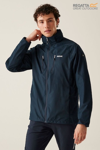 Regatta Blue Dark Calderdale V Waterproof Jacket (B23696) | £56
