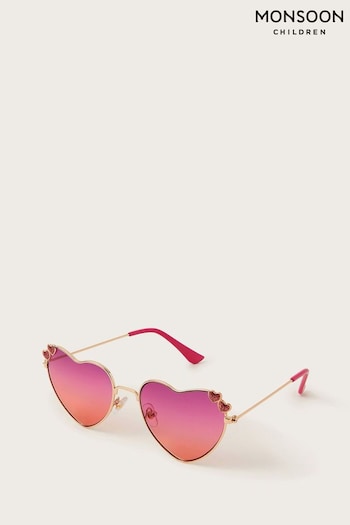 Monsoon Pink Heart Ombre Sunglasses (B23774) | £15