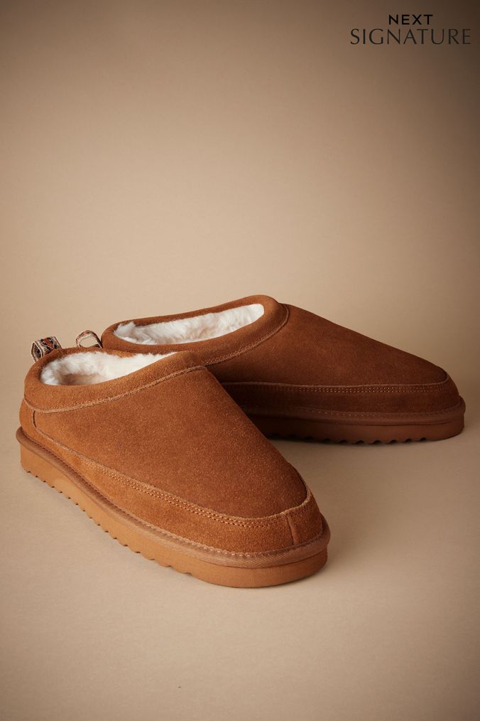 Next mens slippers sale outlet