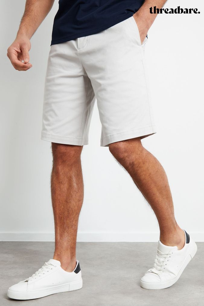 Next mens white shorts sale