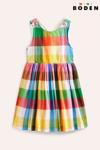 Boden Pink Cross-Back Dress (B23870) | £32 - £37