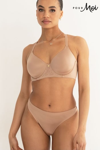 Pour Moi Nude Effortless No VPL Invisible Thong (B23932) | £12