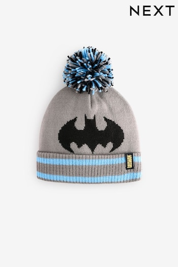 Batman License Pom Hat (1-13yrs) (B24018) | £10 - £13