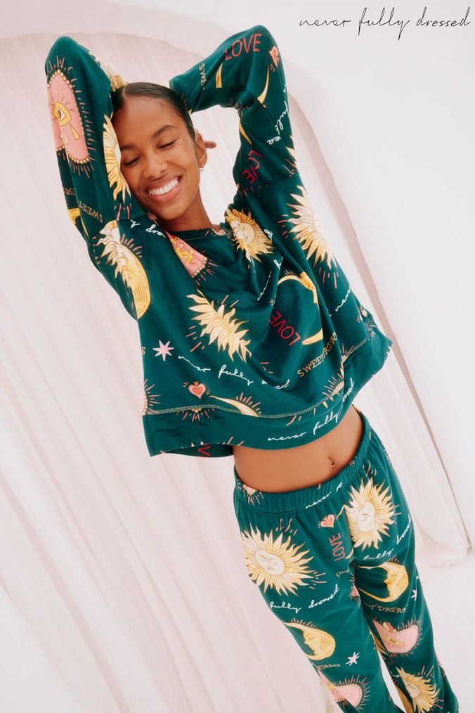 Buy Women s Pyjamas Never Fully Dressed Nightwear Online Next UK