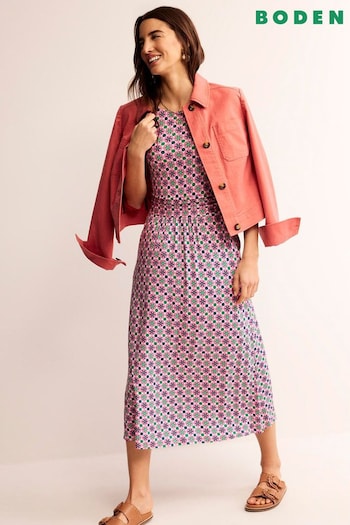 Boden Pink Amelie Jersey Midi Dress (B24124) | £70