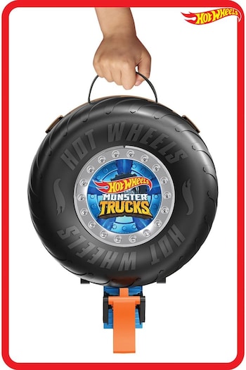 Hot Wheels Monster Trucks Stunt Tire Playset (B24279) | £37