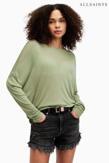 AllSaints Green Rita Francesco T-Shirt (B24333) | £49