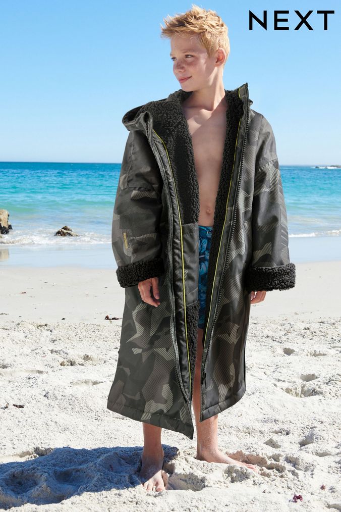 Boys camoflage coat store