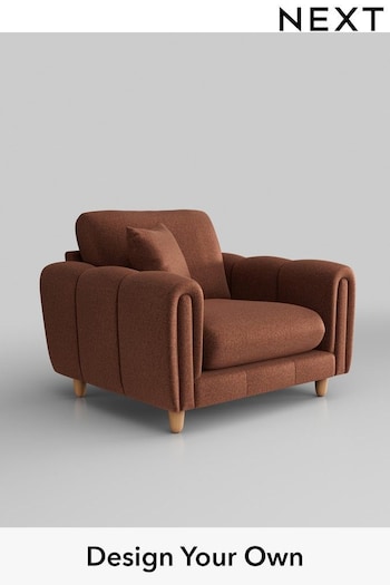 Plush Chenille/Dark Rust Odella (B24585) | £425 - £1,475