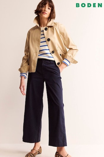 Boden Blue Petite Barnsbury Cropped Trousers (B24719) | £80