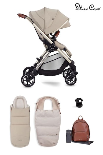 Silver Cross Natural Dune Newborn Pod and Accessories Bundle (B25254) | £945