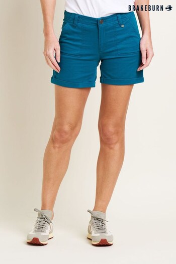 Brakeburn Blue Ink Safari Shorts (B25290) | £45