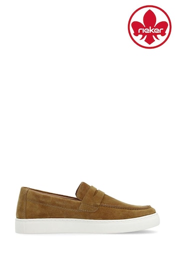 Rieker Mens Evolution Slip On Brown Shoes (B25312) | £80