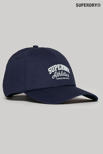 Superdry Blue Graphic Baseball Cap (B25659) | £23