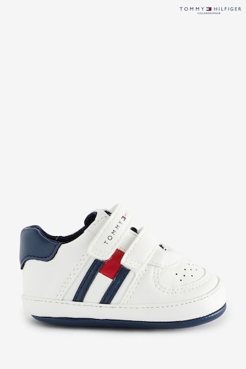 Tommy Hilfiger Blue Flag Low Cut Velcro Running Shoes (B25874) | £43