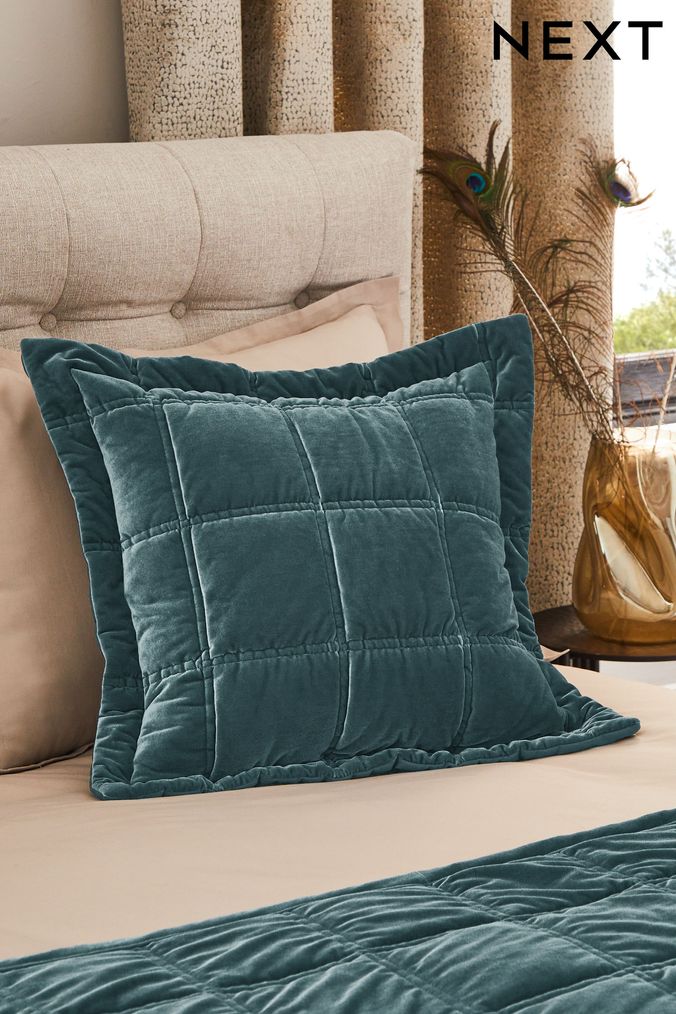 Next velvet cushions online